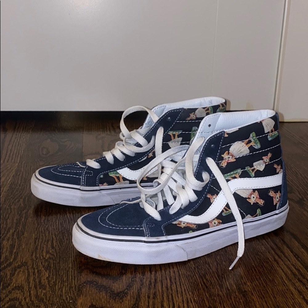 Hula Girl High Top Vans